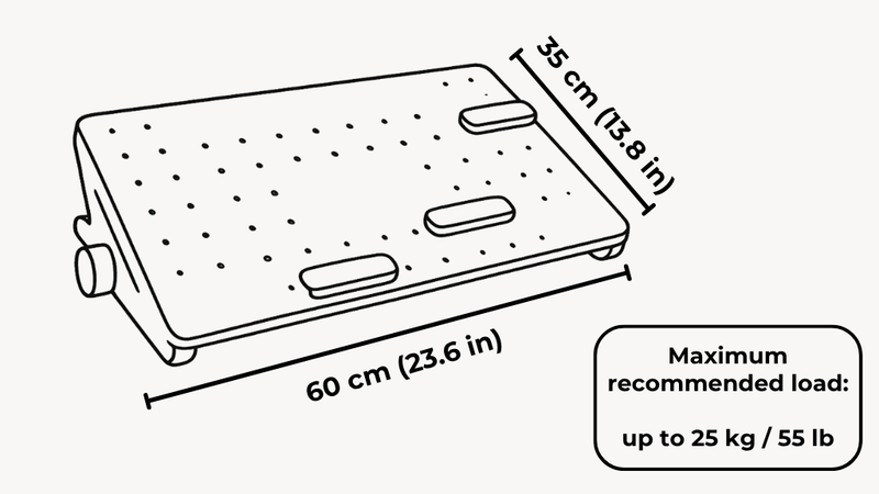 Laptop-Betttisch aus Holz mit faltbarem, tragbarem Design dimensions