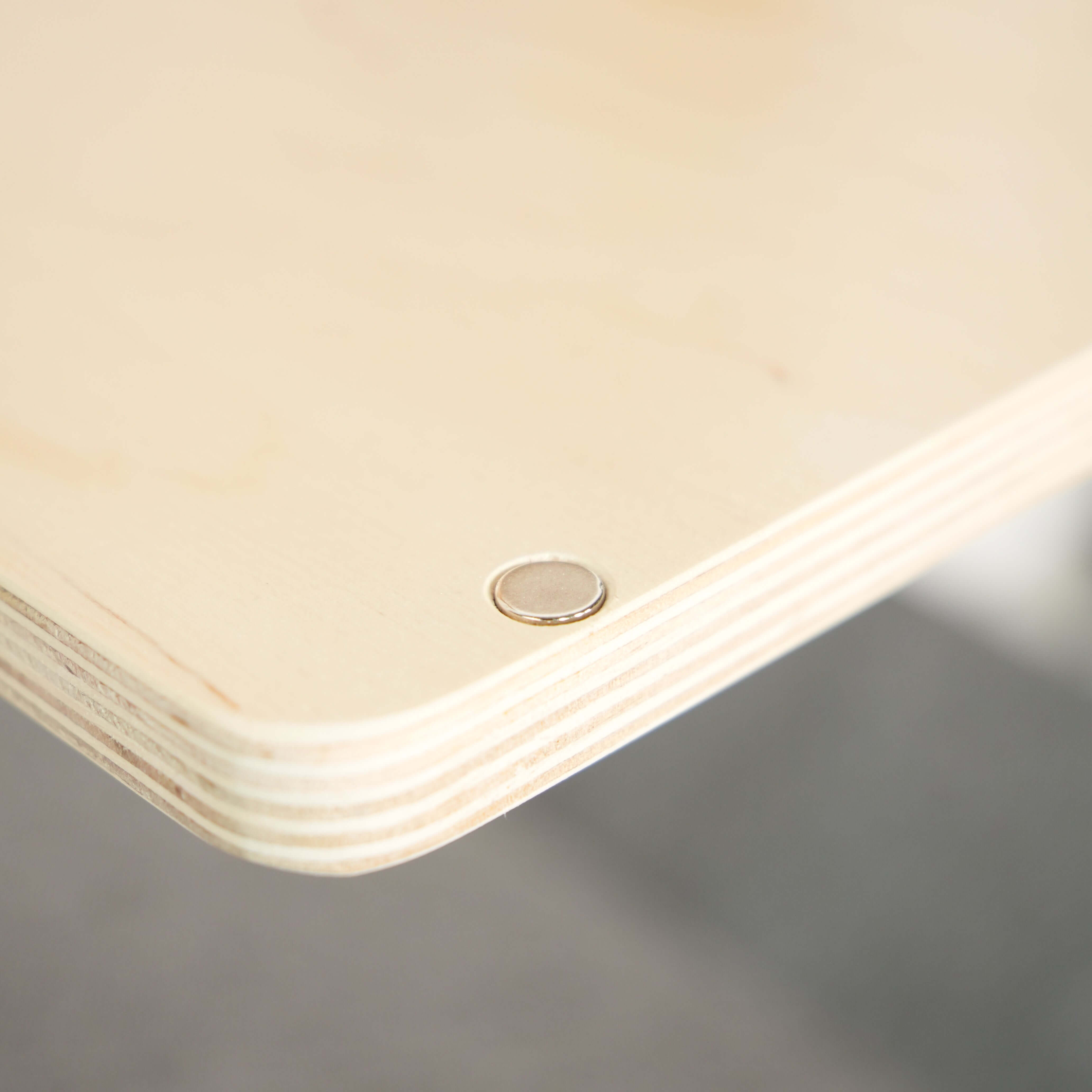 Wall Mounted Fold Down Mini Desk | Compact Plywood Floating Workspace