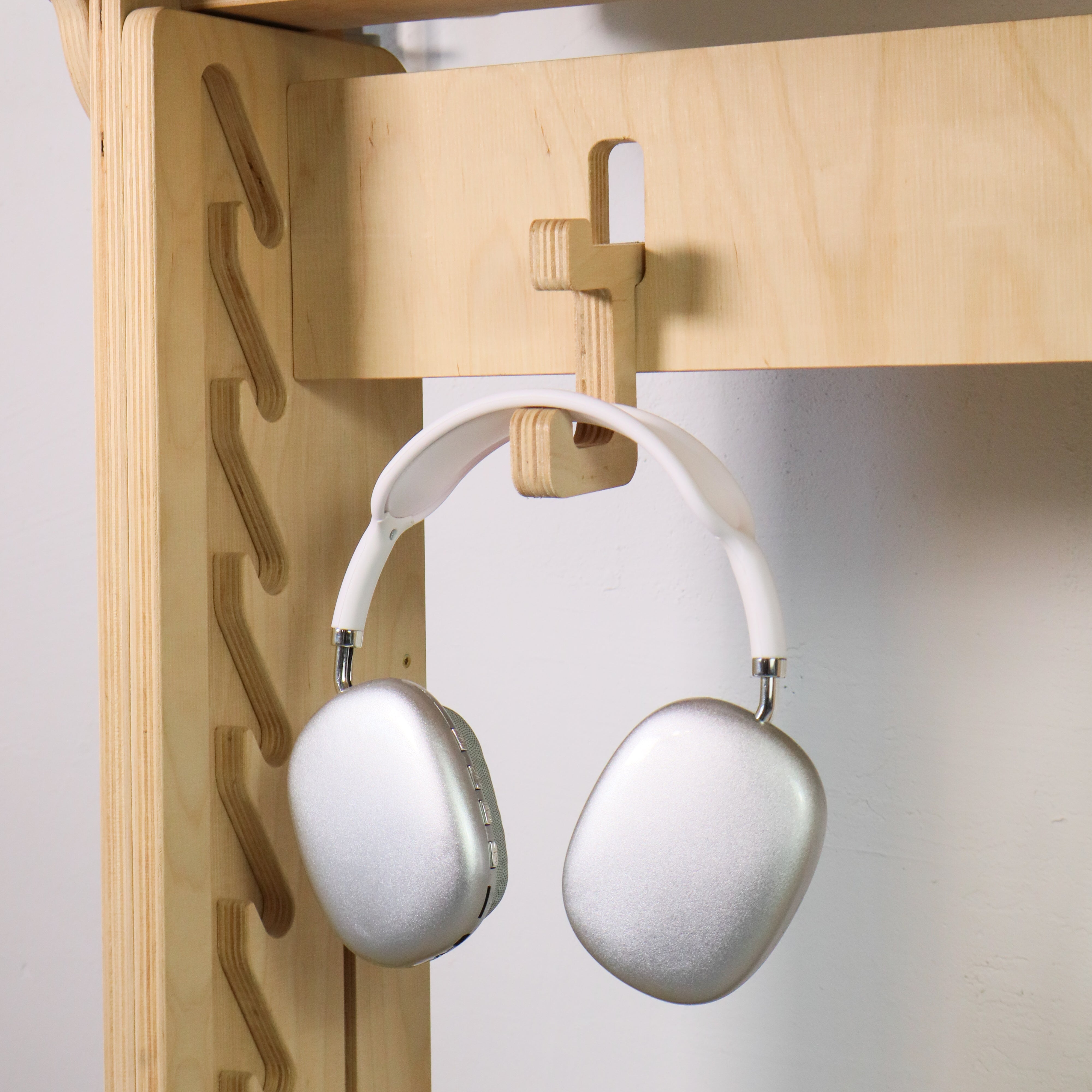 Adjustable Plywood Standing Desk | Ergonomic Sit Stand Desk with Shelf