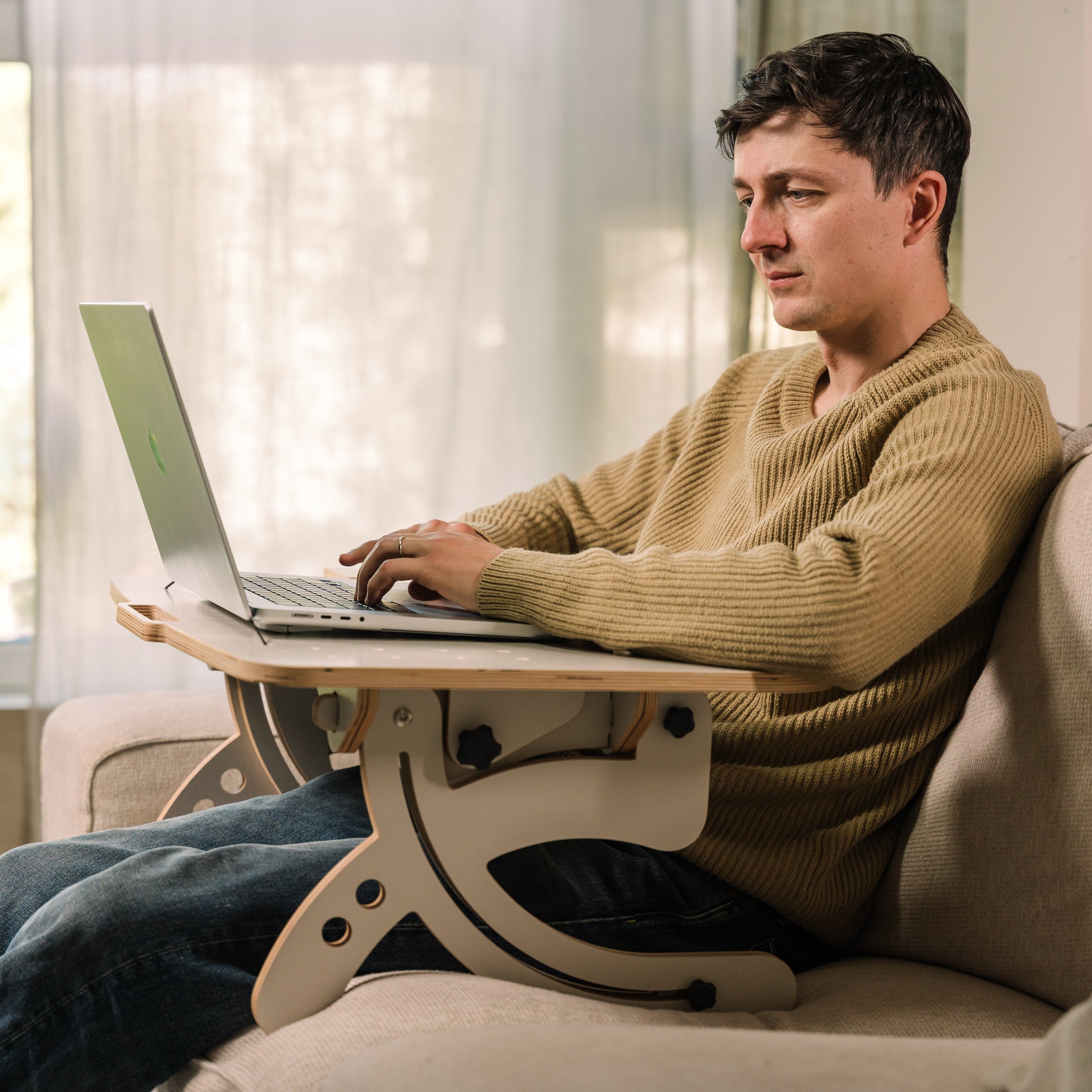 Adjustable Laptop Desk for Bed & Sofa | Folding Lap Desk
