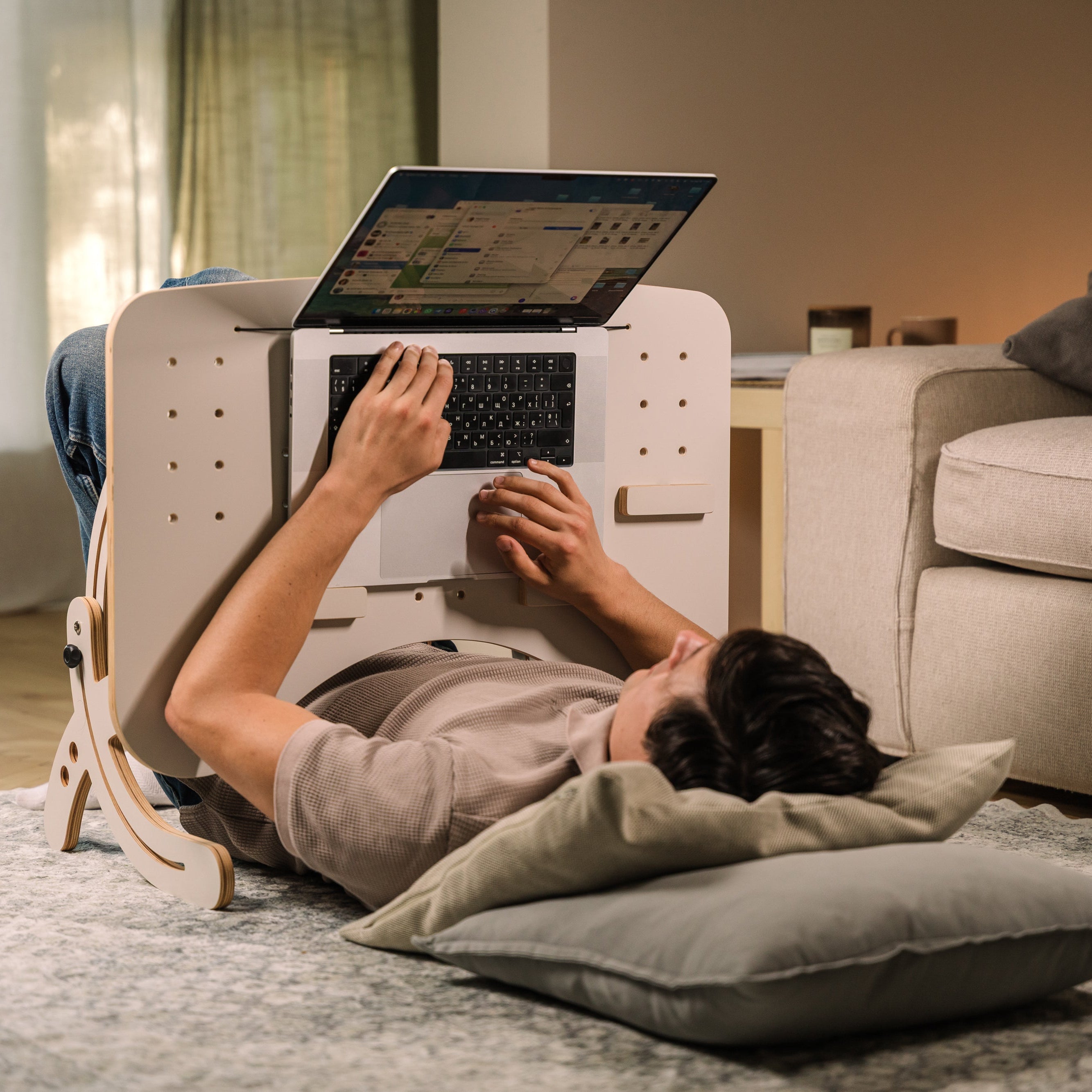 Adjustable Laptop Desk for Bed & Sofa | Folding Lap Desk