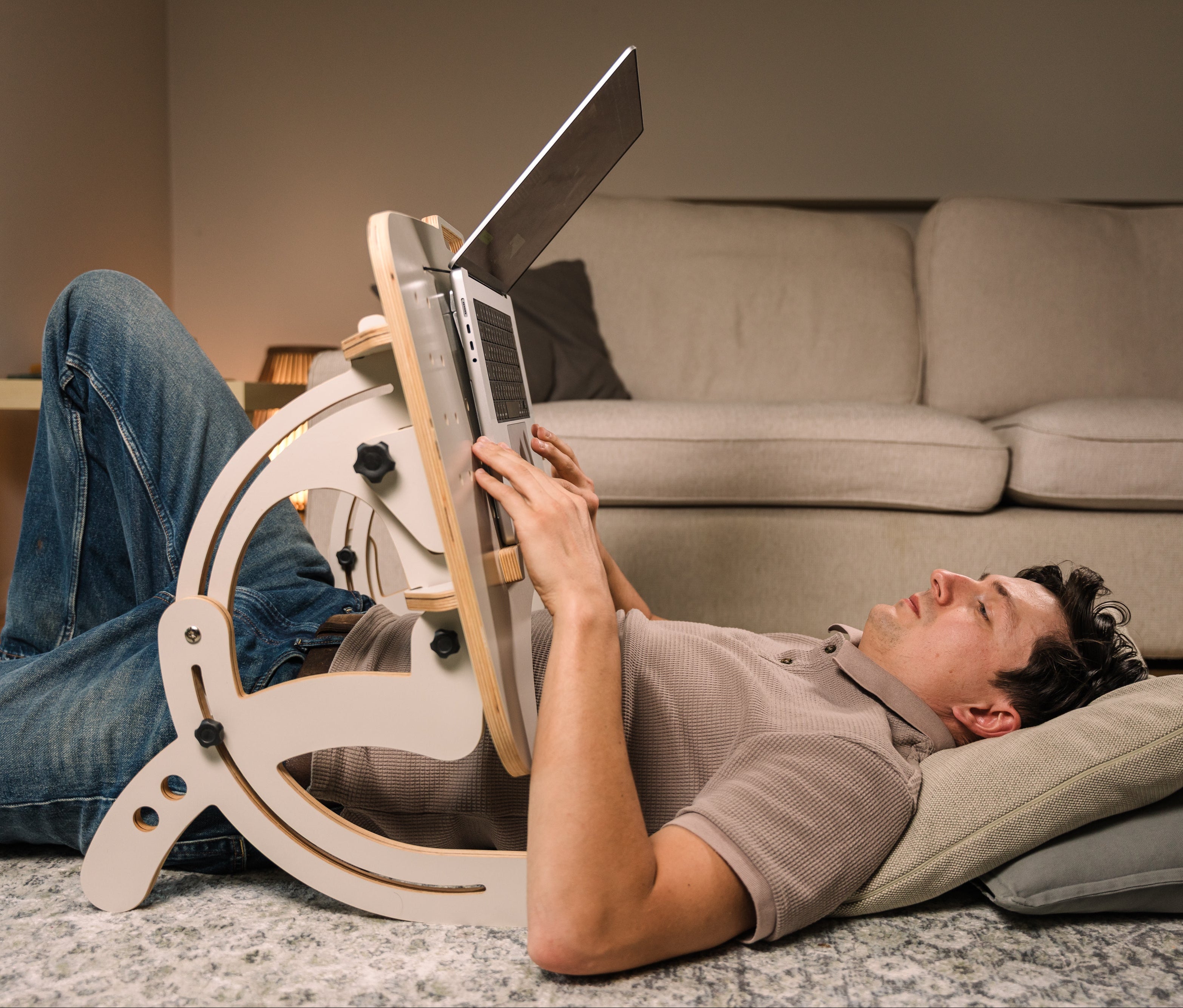 Adjustable Laptop Desk for Bed & Sofa | Folding Lap Desk